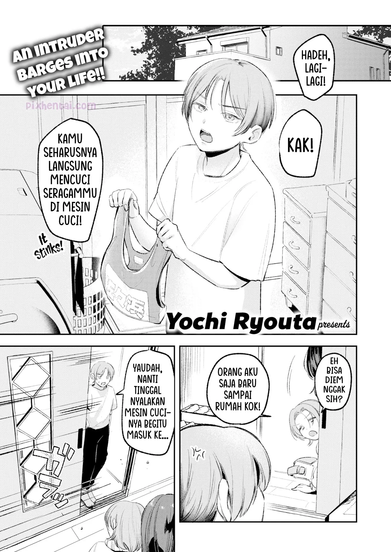 Komik hentai xxx manga sex bokep Ane no tomodachi ni fude-oroshi shite morau hanashi 1